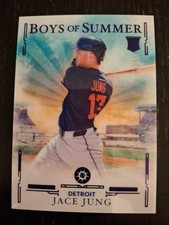 2025 Panini Boys of Summer - Jace Jung, Jace Jung #25 Purple /49 (RC)