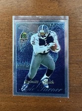 1996 Topps Chrome #TT11 Emmitt Smith Tide Turners Dallas Cowboys