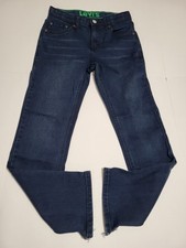 Levi's 511 Jeans Youth Boys Size 12 Reg W26 X L27 Blue Denim Adjustable Waist