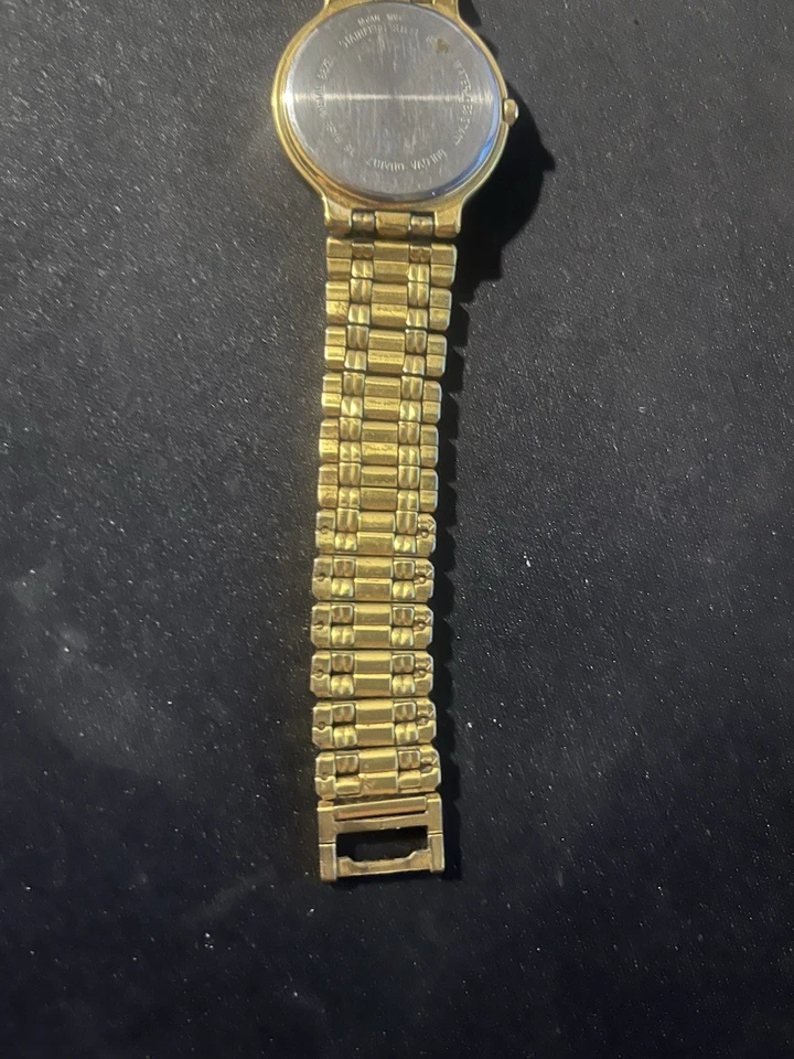 Reloj Hombre Bulova Años 90 Tono Dorado Vintage Foto 4 de 4