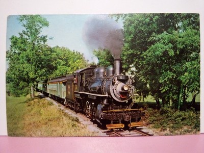 Strasburg Pennsylvania Railroad excursion steam locomotive 1965
