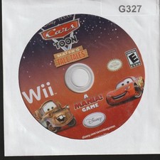 Cars Toon Maters Tall Tales Nintendo Wii Used Video Game Only Sleeved No Case