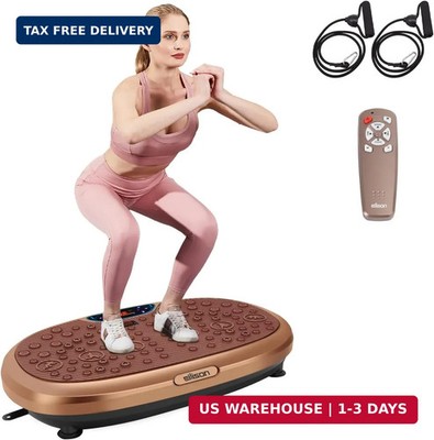 EILISON FitMaxx 3D XL Vibration Plate Exercise Machine - Whole Body Workout Vibr