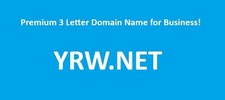 Premium Domain Name For Sale YRW.NET