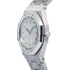 Audemars Piguet Royal Oak SS Factory Diamond Setting Automatic Unisex Watch 33mm 3