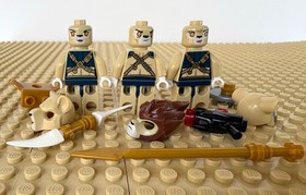 LEGO Chima: Lion Tribe + Banner, loc115, loc116, loc117, 70229, TRIBE PACK, 2015