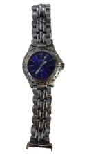Fossil Blue Damenuhr Armbanduhr Silber Edelstahl Elegant 20cm