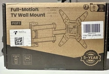 Pipishell Full Motion TV Monitor Wall Mount Bracket New/Sealed