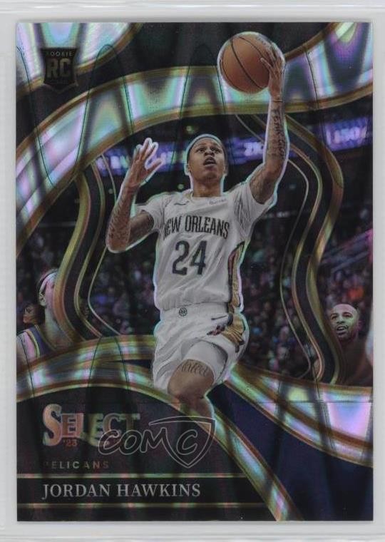 2023-24 Panini Select Courtside Tectonic Prizm Jordan Hawkins #280 19fe