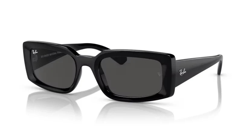 RAY BAN Sunglasses KILIANE RB4395  6677/87 BLACK/DARK GREY LENS 54MM-21-140 3N