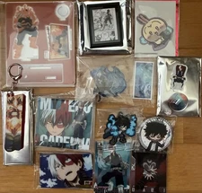 My Hero Academia Shoto Todoroki Dabi Endeavor Acrylic Stand Badge Collectible