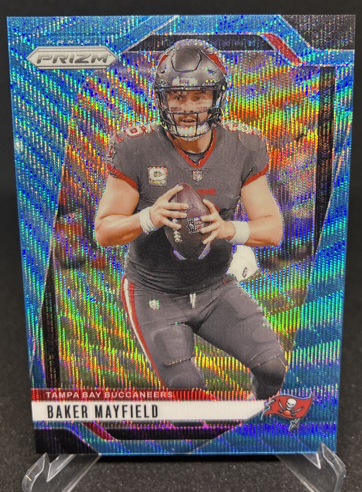 2024 Panini Prizm Baker Mayfield Blue Wave 69/230