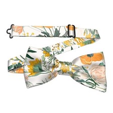 Bow Tie Pre-Tied Adjustable Classic Formal Bowties Tuxedo Wedding Au11-orange