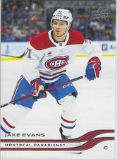 2025-26 Upper Deck Series 2 Base Set Card #343 Jake EVANS