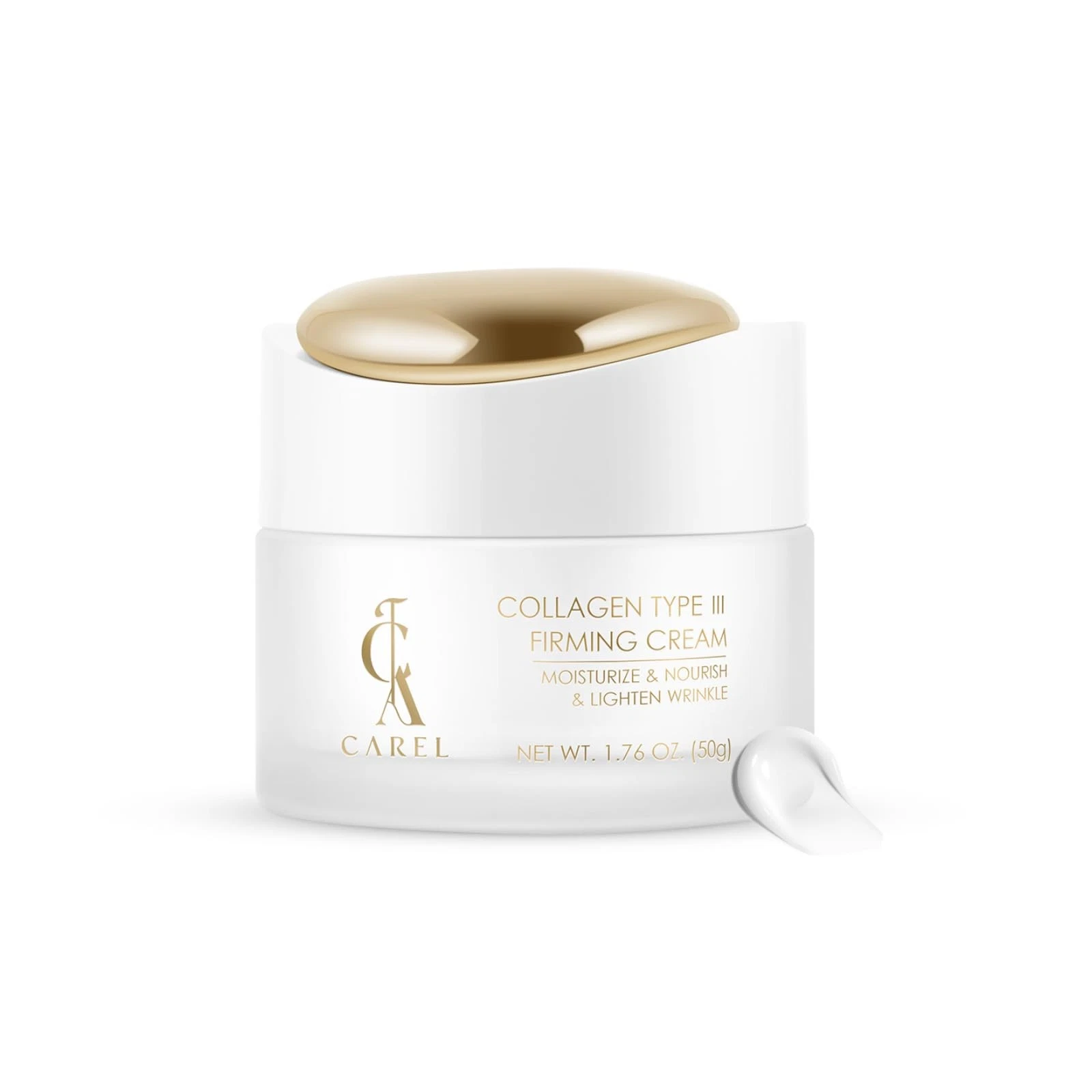 CA CAREL Peptides Collagen Firming Cream, Face Moisturizer with Advanced Pept...