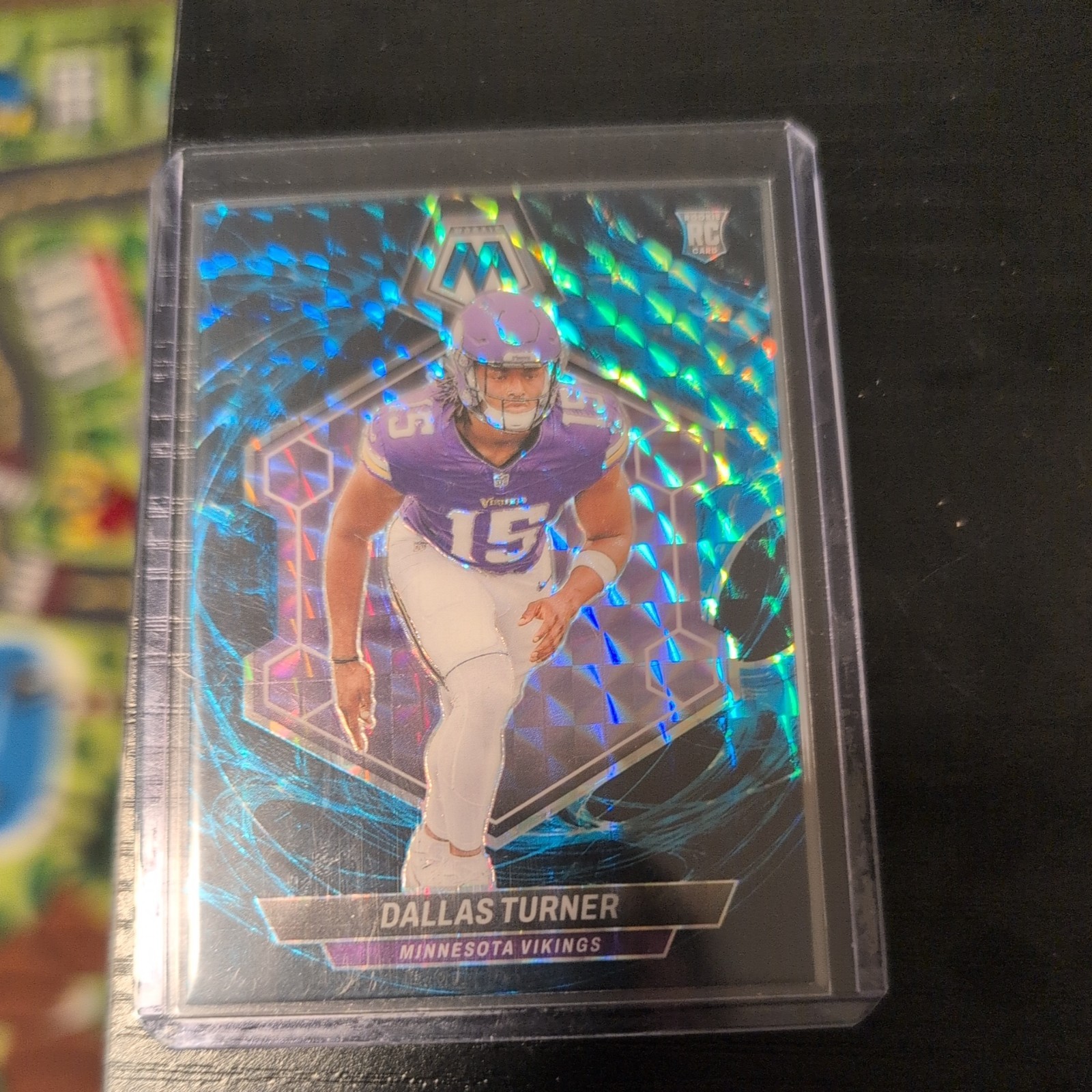 2024 Panini Mosaic - Rookies Dallas Turner #317 Genesis Mosaic Prizm (RC) SSP