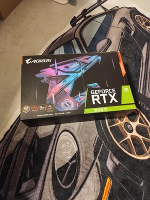 GIGABYTE AORUS RTX 3070 Ti 8GB GDDR6X PCIe RGB HDMI Lüfter Kühlkörper