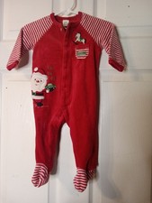 Little Me 6 M Vintage Christmas Sleeper my first christmas