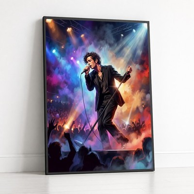 Poster Singers - Matty Healy 18x24 Ultra-HD Art Print