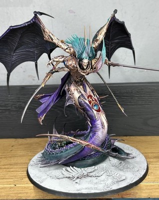 Warhammer 40k  Fulgrim Daemon Primarch Of Slaanesh painted Commission
