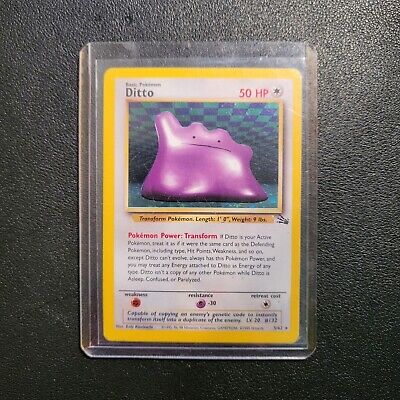 Ditto-Holo 1999 Pokemon TCG Fossil #3/62 - 1999 - GB