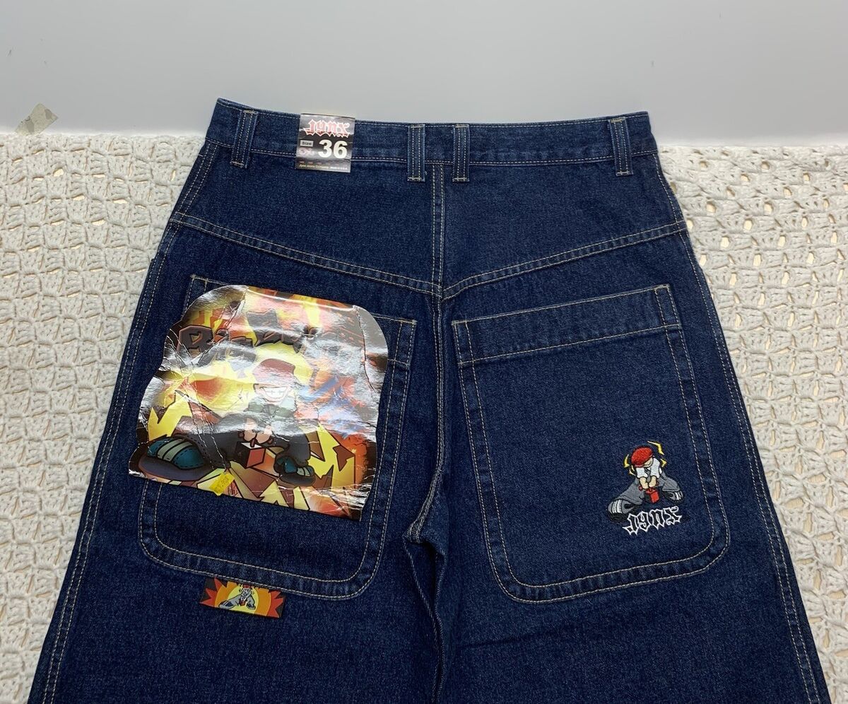 Vtg 90s Jynx Jeans Men Tag 36 Approx 34x30 Wide Baggy Skater Vtg 90s Jynx Jeans Men Tag 36 Approx 34x30 Wide Baggy Skater
