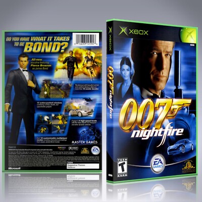 Xbox Replacement Case - NO GAME - 007 Nightfire