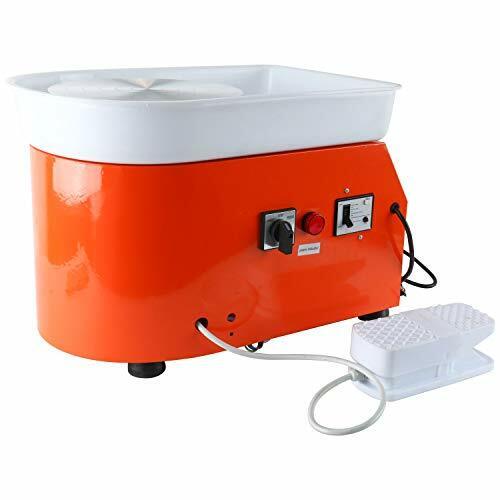 25CM 350W Electric Pottery Wheel Machine Ceramic Work Clay Art Craft 110V US - Picture 1 of 9