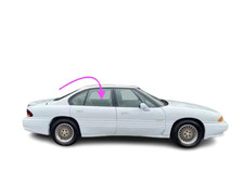 Fits 1992-1999 Pontiac Bonneville Rear Passenger Right Side Door Window Glass