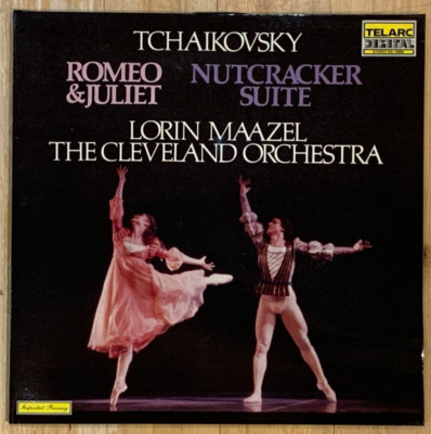 Tchaikovsky Romeo & Juliet Nutcracker Suite LORIN MAAZEL Telarc LP DG-10068 MINT
