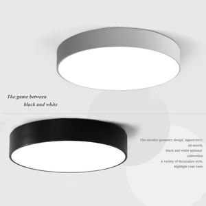 Modern Led Round Ceiling Down Light Flush Mount Fixture Kitchen