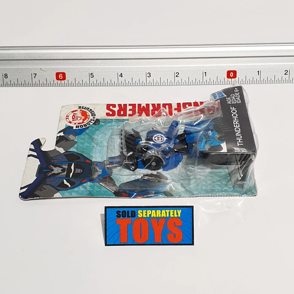 Transformers Robots in Disguise THUNDERHOOF Legion Class 2015 blue RID figure - Image 2 of 4