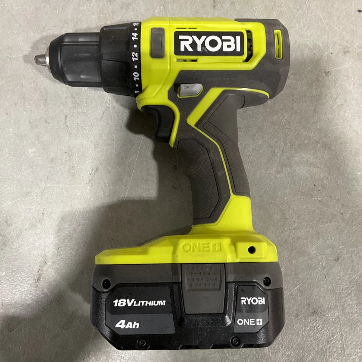 USED Ryobi PCL206 Drill W PBP005 4AH Battery eBay