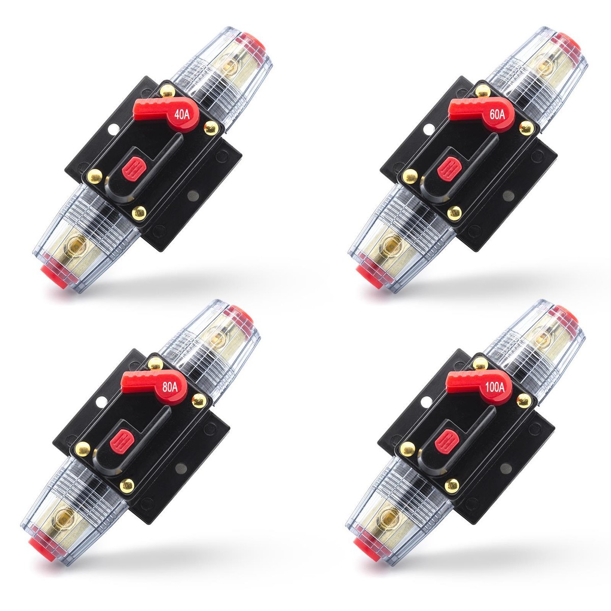 Switian 100A Sicherungsautomat 12-24V DC - Automatischer Reset Für Auto, LKW & Boote