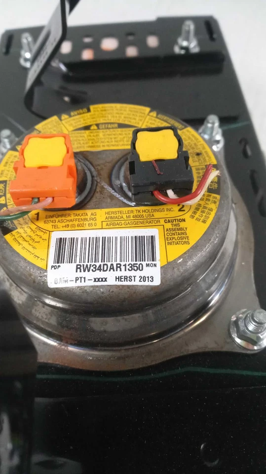 Used Right Instrument Panel Air Bag fits: 2014 Nissan Altima passenger dash Sdn Foto 2 de 4