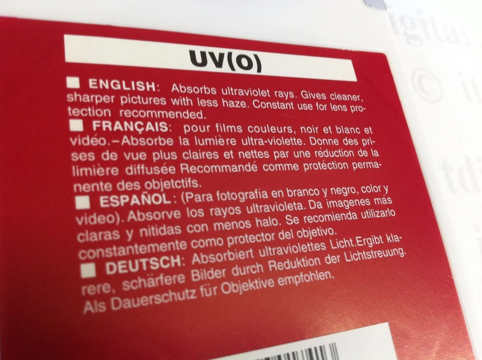 Genuine Hoya 58mm UV (0) Ultra Slim Multi-Coated Lens Protector Filter Japan MC - Image 4 of 4