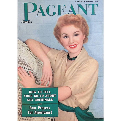 Pageant Magazine JUL 1951 News Pics Lifestyles Pocket 7x5 See Contents Pic
