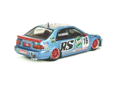 inno64 ホンダシビックフェリオ　Gr.A Bp Trampio JTCC Amazon | Inno Models 1/64 ホンダ シビック フェリオ EG9 Gr.A #14