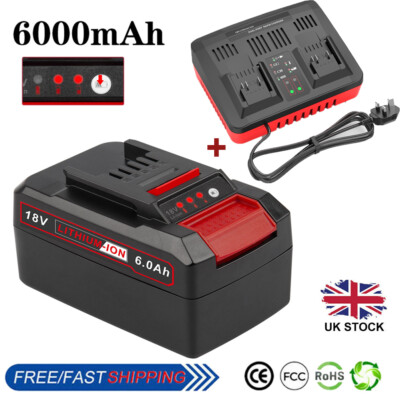 Battery Twin Charger For Einhell 18V All Power X-Change