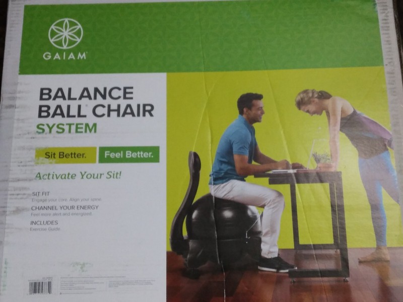 Gaiam Yoga Ball Chair - Highly rated Buy It For Life recommendation