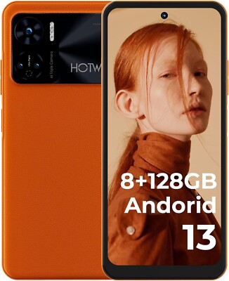 HOTWAV Note 12 Smartphone Ohne Vertrag 8GB+128GB 6.8 Zoll Android Dual SIM Handy
