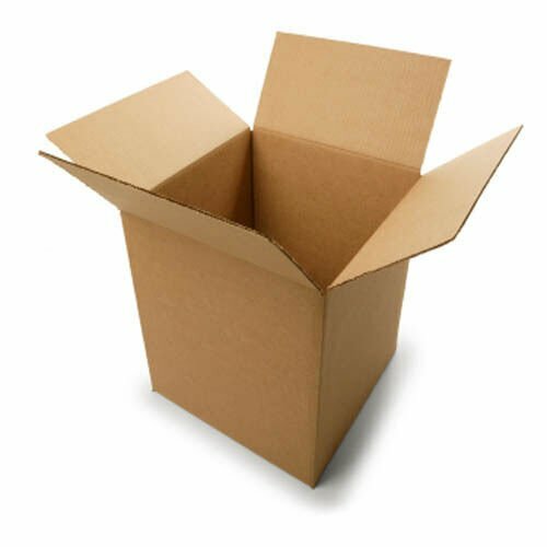 100 - 4x4x20 Corrugated Cardboard Box Boxes 26 ECT - Picture 1 of 1
