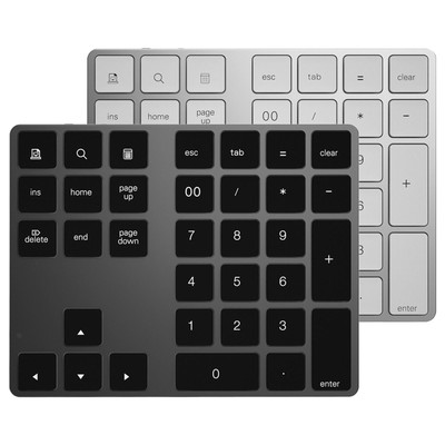 Bluetooth Numeric Keypad Accounting Wiederaufladbarer Slim  für PC