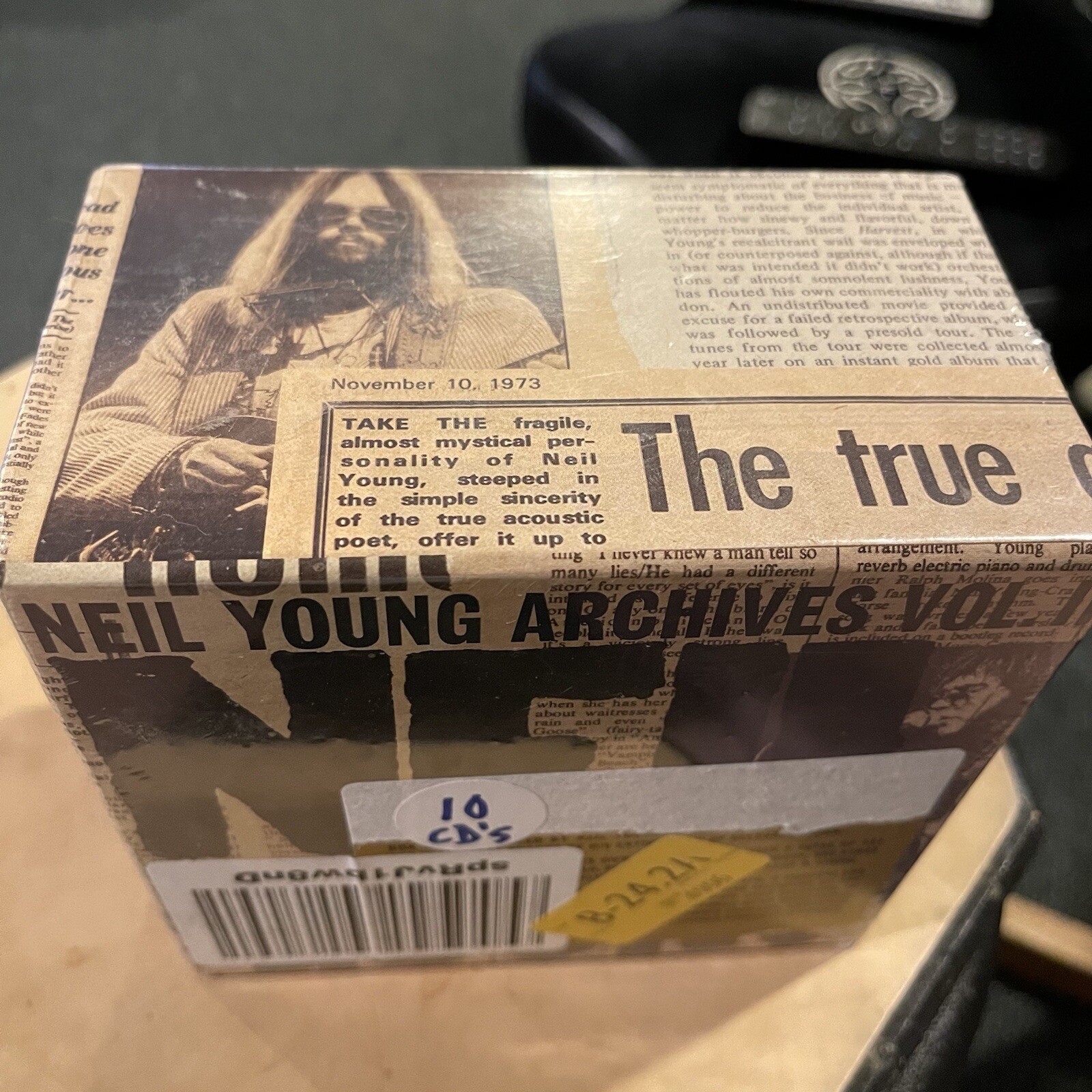 Neil Young Archives Volume II: 1972–1976 Sealed CD Box 10 Discs Reprise HDCD