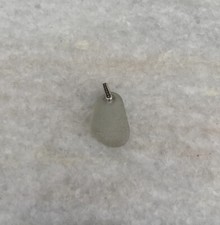 Beautiful Sterling Silver 925 Sea Glass Pendant
