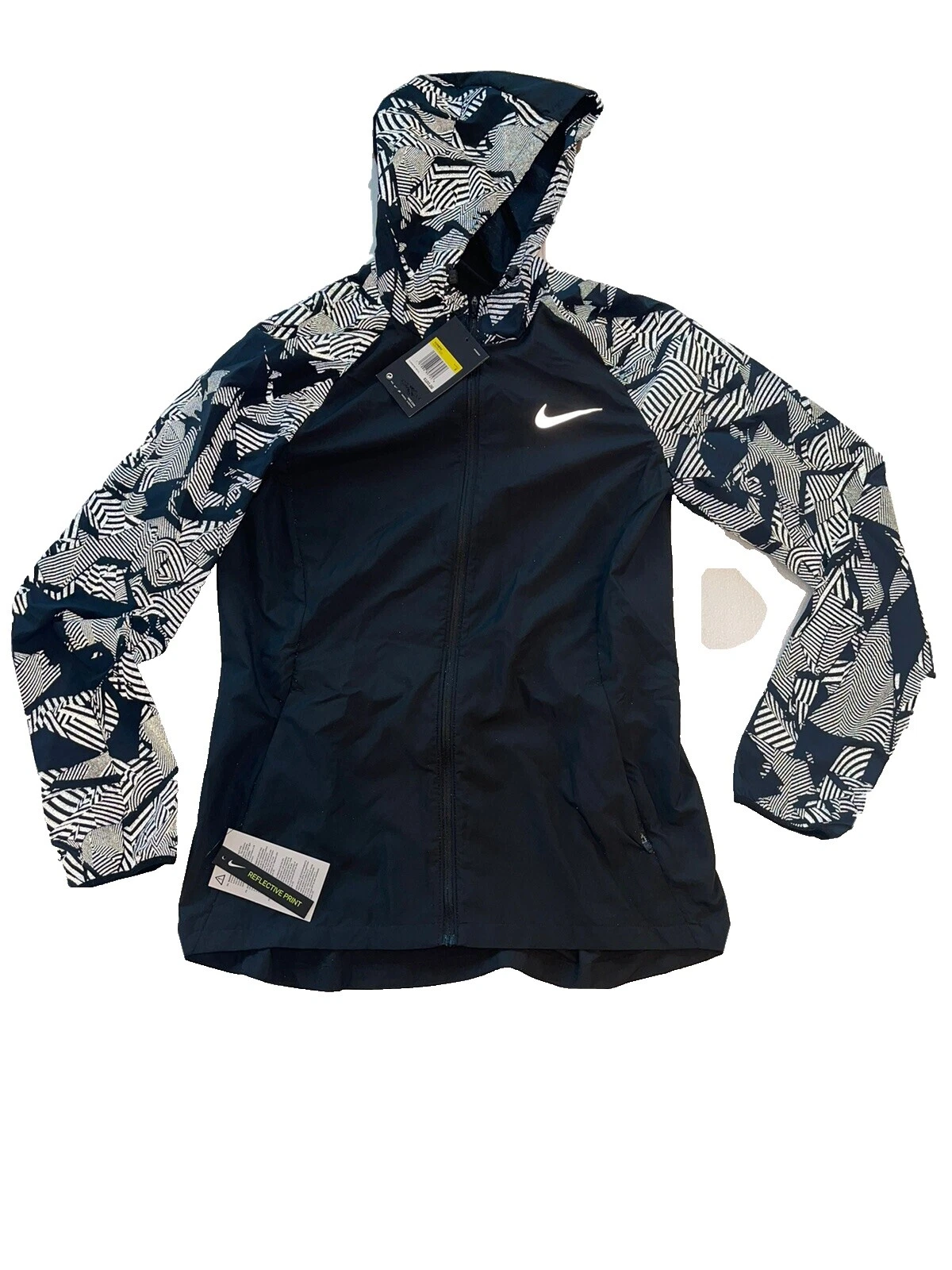 Athletic Geometric Activewear Jackets for Women