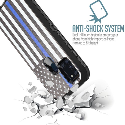 Funda con clip para cinturón para Samsung A11 A21 A21s se adapta a la pantalla incorporada de Otterbox - Imagen 81 de 81