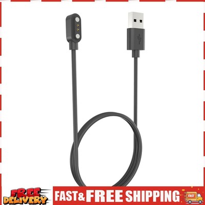 Smart Watch Charger Magnetic 0.6M USB 2 Pin Charging Cord for COLMI C60/C61/ I20