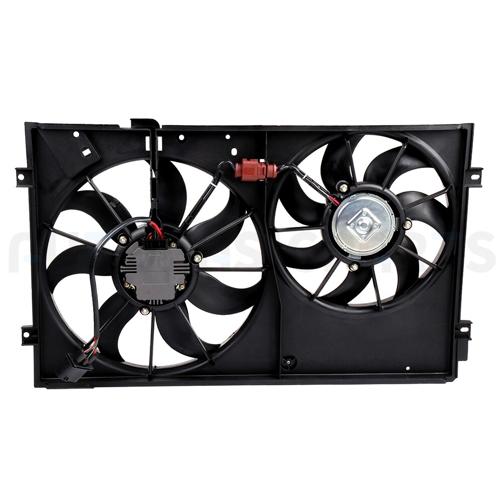 Jeeto Radiator Fan For 2005-2006 Volkswagen Jetta 1.9L Front Side Radiator & Cooling Fan ...