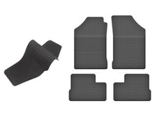Gummifußmatten mit Gummitunnel für Opel Astra F Bj. 1992 - 2002 Neu Schwarz C-9